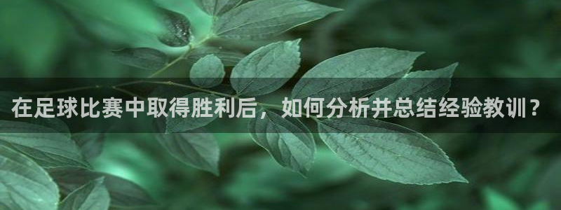  在足球比赛中取得胜利后，如何分析并总结经验教训？
