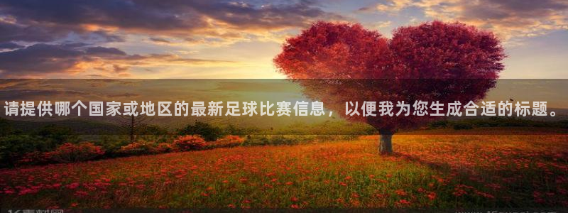  请提供哪个国家或地区的最新足球比赛信息，以便我为您生成合适的